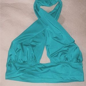 Shein Halter Cross Top